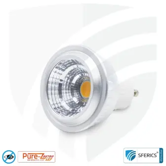 5 watt LED spot Pure-Z-Retro | bright as 40 watts, 380 lumens | CRI >90 | flicker-free | warm white | GU10 1 5 watt LED spot Pure-Z-Retro | bright as 40 watts, 380 lumens | CRI over 90 | flicker-free | warm white | GU10