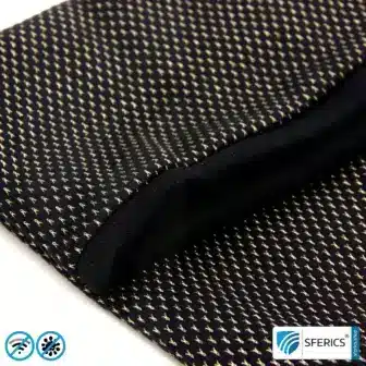 ANTIWAVE shielding, elastic tube scarf | protection against HF electrosmog with efficiency up to 99,9% | shielding fabric with silver for an antibacterial effect through silver ions 25 ANTIWAVE shielding, elastic tube scarf | protection against HF electrosmog with efficiency up to 99.9% | shielding fabric with silver for an antibacterial effect through silver ions