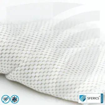 ANTIWAVE MNP protective mask for mouth and nose | shielding fabric with silver for an antibacterial effect through silver ions | 3x maximum hygiene, effectiveness and comfort 22 ANTIWAVE MNP protective mask for mouth and nose | shielding fabric with silver for an antibacterial effect through silver ions | 3x maximum hygiene, effectiveness and comfort