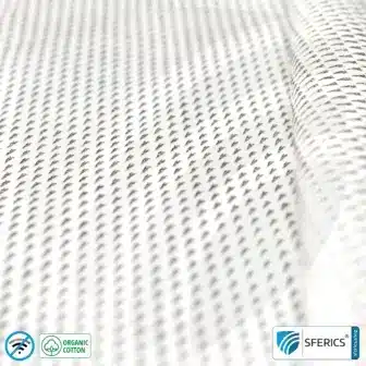 NEW ANTIWAVE OC shielding fabric | light gray | Ideal for clothing and underwear | HF shielding against electrosmog up to 33 dB | 5G ready! 22 NEW ANTIWAVE OC shielding fabric | Ideal for clothing and underwear | light gray | HF shielding against electrosmog up to 33 dB | 5G ready!