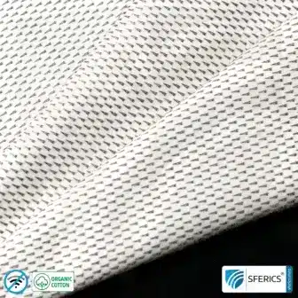 NEW ANTIWAVE OC shielding fabric | light gray | Ideal for clothing and underwear | HF shielding against electrosmog up to 33 dB | 5G ready! 17 NEW ANTIWAVE OC shielding fabric | Ideal for clothing and underwear | light gray | HF shielding against electrosmog up to 33 dB | 5G ready!