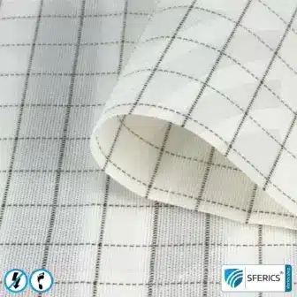 Sofa cushion BIG | 60 x 40 cm | Shielding of low-frequency electrical alternating fields | Enables Earth Connect* | Not suitable for shielding WIFI, LTE, 5G, etc.! 10 SILVER GRID shielding fabric | Shielding of low-frequency electrical alternating fields LF | Enables Earthing* | Not suitable for EMR shielding!
