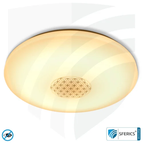 LED full spectrum ceiling light SUNNY with remote control | up to 4000 lumens, dimmable | up to 5900 Kelvin, color changeable | CRI 95 | dreamlike light in the living room and home office