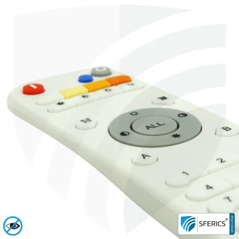 LED full spectrum ceiling light SUNNY with remote control | up to 4000 lumens, dimmable | up to 5900 Kelvin, color changeable | CRI 95 | dreamlike light in the living room and home office