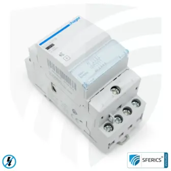 Auxiliary relay ESC 425S | Mains disconnection of 3~ phase consumers, several circuits, ... | Expansion of the field disconnect switch NA 16-1P Funk | Master switch set up 7 Auxiliary relay ESC 425S | Mains isolation of 3~ phase consumers, several circuits, ... | Expansion of the field disconnect switch NA 16-1P Funk | Master switch set up