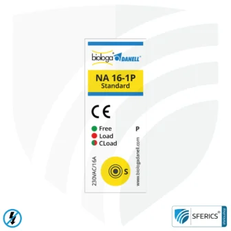 Demand switch NA 16-1P Standard | single-pole disconnection | self-learning, with touch sensor | including LED indicator light