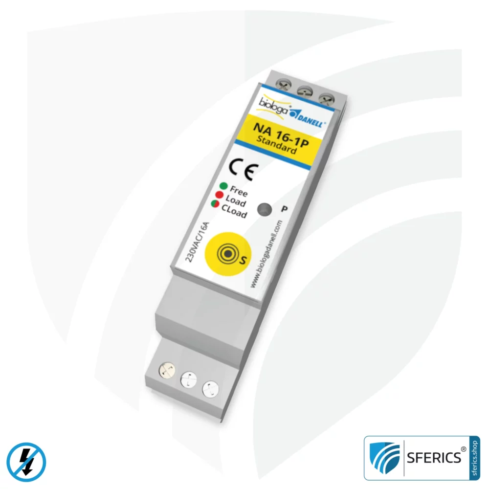 Demand switch NA 16-1P Standard | single-pole disconnection | self-learning, with touch sensor | including LED indicator light