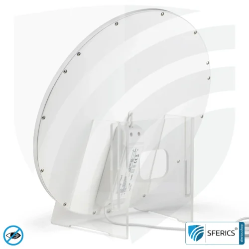 LED feel-good daylight lamp LENA 500 | revitalizing light shower + light therapy for lack of light | Full spectrum daylight with 10.000 lux from a distance of 40 cm | dimmable | flicker free | CRI over 95 | standing and hanging applicable