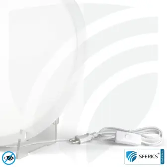 LED feel-good daylight lamp LENA 500 | revitalizing light shower + light therapy for lack of light | Effective solution against winter blues | Full spectrum daylight with 10.000 lux from a distance of 40 cm | dimmable | flicker free | CRI >95 | standing and hanging applicable 14 LED feel-good daylight lamp LENA 500 | revitalizing light shower + light therapy for lack of light | Full spectrum daylight with 10.000 lux from a distance of 40 cm | dimmable | flicker free | CRI over 95 | standing and hanging applicable