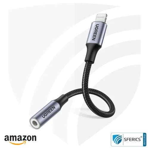 Adapter Jack to Lightning | iPhone / iPad | Supplement for headsets with a jack plug