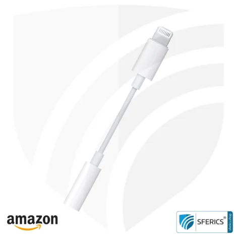Adapter Jack to Lightning | iPhone / iPad | Supplement for headsets with a jack plug