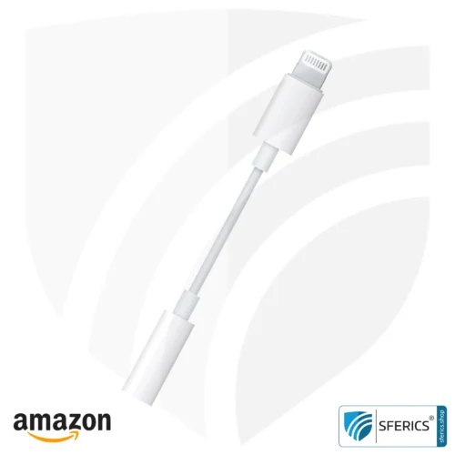 Adapter Jack to Lightning | iPhone / iPad | Supplement for headsets with a jack plug
