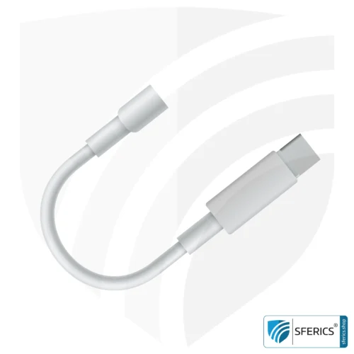 Adapter jack to USB-C | Android | Supplement for headsets with a jack plug