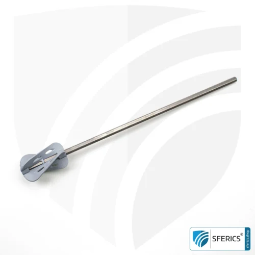 Paint stirrer QUIRL | paint stirrer with hexagon shaft | optimal mixing of shielding paints before application