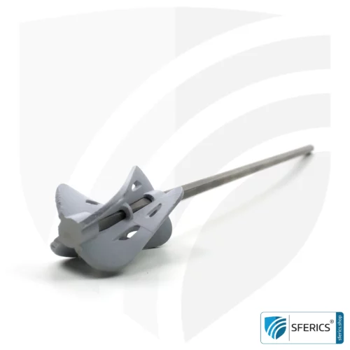 Paint stirrer QUIRL | paint mixer with hexagonal shaft | optimal mixing of shielding paints before application