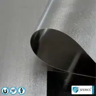 Magnetic field shielding film MCF5 | Width 5 cm | Attentuation magnetic alternating fields with 30 dB and RF electrosmog at 70 dB and higher | Effective against 5G! 1 Magnetic field shielding film MCF5 | Width 5 cm | Screening attentuation magnetic alternating fields with 30 dB and RF electrosmog at 70 dB and higher | Effective against 5G!