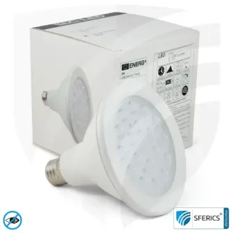PAR38 LED Full Spectrum Spotlight with 14,5 Watts | Bright as 130 Watts, 1280 Lumens | Plant Lamp | CRI 98 | Flicker-Free | Daylight | E27 | Business Quality 9 PAR38 LED Full Spectrum Spotlight with 14.5 Watts | Bright as 130 Watts, 1280 Lumens | Plant Lamp | CRI 98 | Flicker-Free | Daylight | E27 | Business Quality