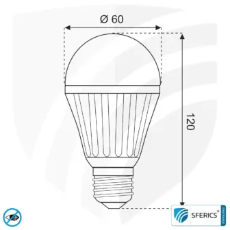 10,5 Watt LED Full Spectrum, Dimmable (TRIAC) | As Bright as 100 Watts, 1070 Lumens | CRI >95 | Flicker-free | Daylight | E27 | Business Quality 9 10 Watt LED Full Spectrum, Dimmable (TRIAC) | As Bright as 100 Watts, 1070 Lumens | CRI over 95 | Flicker-free | Daylight | E27 | Business Quality