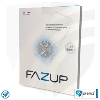 FAZUP Antenna Patch | SILVER | DUO set of 2 with Price Advantage | Innovative Technology Against Electrosmog | Protects Against Unnecessarily High Radiation from Your Own Mobile Phone 22 FAZUP Antenna Patch | SILVER | DUO set of 2 with Price Advantage | Innovative Technology Against Electrosmog | Protects Against Unnecessarily High Radiation from Your Own Mobile Phone