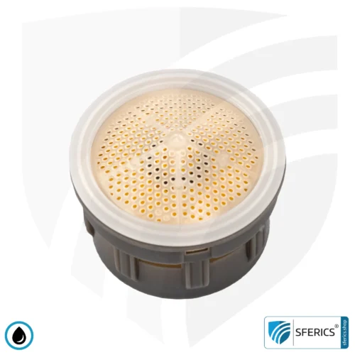 Water Flow Restrictor / Regulator Faucet Aerator Insert ecoturbino® DFL5 | Sink Water Saver | Saving Water and Energy (Electricity) | Reduce Costs by up to 40%