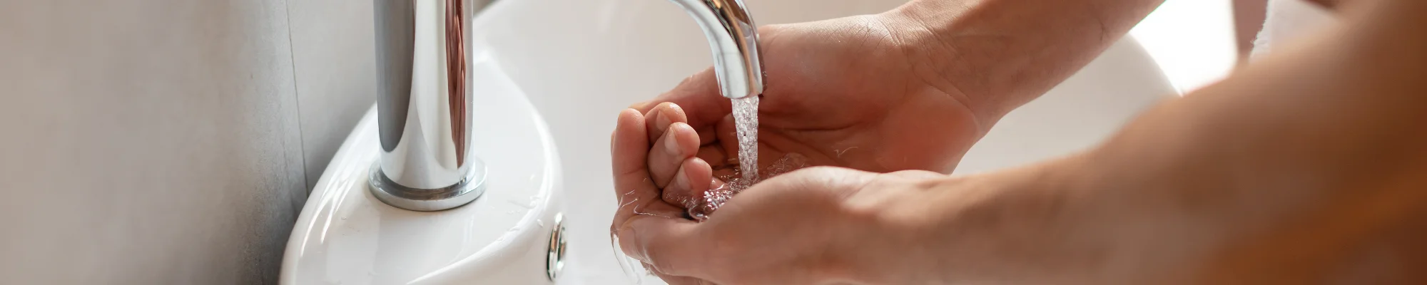Washing hands