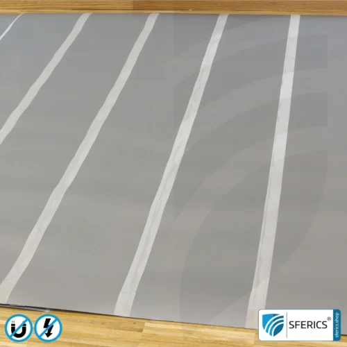 Magnetic field shielding film M2L | very thin, two-layer film for effective shielding attenuation of magnetic fields | 21 cm width