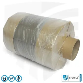 Magnetic Field Shielding Foil M2A | Very thin, two-layer foil for effective magnetic field shielding | Aluminum surface for very high RF shielding attenuation | 21 cm width | groundable 16 Magnetic Field Shielding Foil M2A | Very thin, two-layer foil for effective magnetic field shielding | Aluminum surface for very high RF shielding attenuation | 21 cm width | groundable