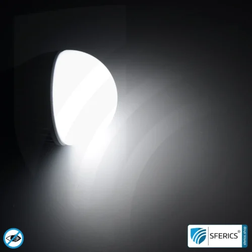 8 Watt LED Full Spectrum | As Bright as 60 Watts, 560 Lumens | CRI 97 | Low Flicker | Daylight | E27 | Business Quality