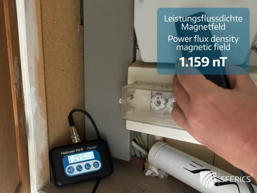 Magnetic Field Measurement 2 – without Magnetic Field Shielding Foil
