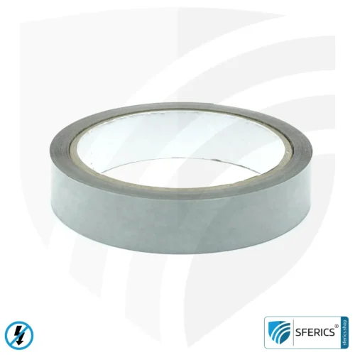 Grounding strap EB1, self-adhesive | grounding of shielding paint, shielding netting oder shielding fleece | 10 meters in length 9 Grounding strap EB1, self-adhesive | grounding of shielding paint, shielding netting, shielding fleece, etc.